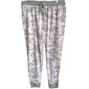 Women's Splendid Camouflage Flower-Print Jogging Pants